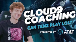 How well can C9 TENZ play LEAGUE OF LEGENDS? | Cloud9 Coaching Ep. 3 Presented by AT\u0026T