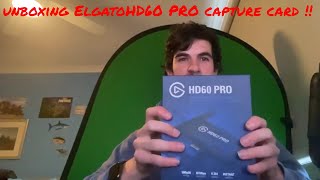 UNOXING ElgatoHD60 Pro capture card