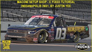 iRacing Maconi C-Fixed Trucks Indianapolis Guide to Qualifying and Race 26S1