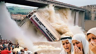 People are in mourning. Footage of devastating floods in Asir, Saudi Arabia was caught on camera