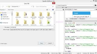 Running a Python Program in Spyder