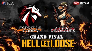 🏆 2024 Hell Let Loose | HCA GRAND FINAL | ESPRIT DE CORPS vs XTREME DINOSAURS | Map: Carentan