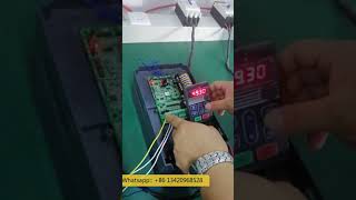 This video will tell how to set parameter for terminal control of MICNO VFD.