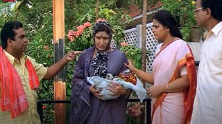 Brahmanandam And Kovai Sarala Comedy Scene | Telugu Comedy Scenes | Telugu Videos