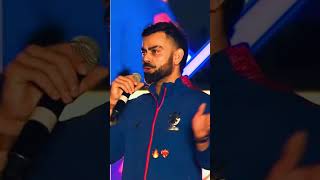 Virat Kohli speaking Kannada at RCB UNBOX🤩 #viratkohli #rcb #cricket #shorts #ipl #Kannada #status