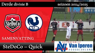 Samenvatting SteDoCo - Quick (14/12/24)