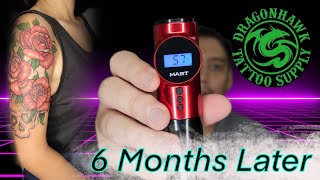 Best Budget Wireless Pen Type Tattoo Machine 6 Months Later | Dragonhawk Mast Archer