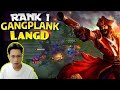 🔴 LangD Gangplank - Hard Carry a Losing Game - LangD Rank 1 Gangplank vs Aatrox