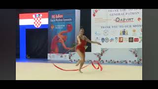 Tamara ARTIC CROATIA - Ribbon AA - FIG Balkan Cup 2024