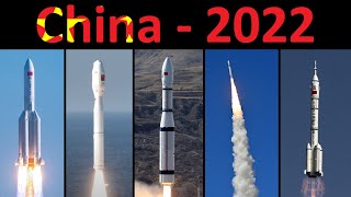 Rocket Launch Compilation 2022 - Chinese Rockets
