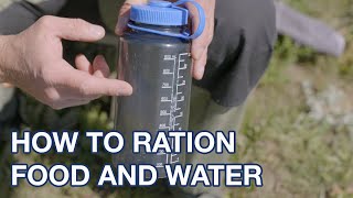 4Patriots Survival Minutes | How to Ration Water and Food