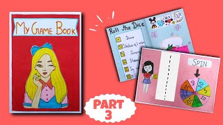 DIY PLAYING BOOK | Game Book (Part 3) | How to make game book | DIY Games Easy | Paper Game Making