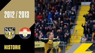 HISTORIE | NAC - Willem II | 4-0 | 2012/2013