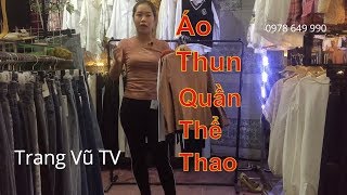 áo thun thu đông chất đẹp quần thể thao sọc rẻ Trang Vũ TV #127