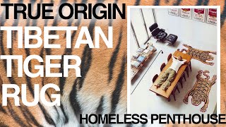 TRUE ORIGIN: Tibetan Tiger Rug