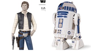 New Star Wars Han Solo \u0026 R2d2 porcelain statues by llandro available for preorder