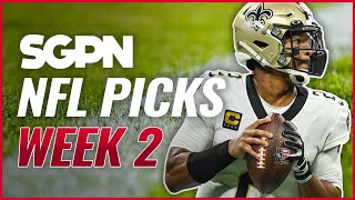 NFL Picks Week 2 - NFL Predictions 9/18/22 - Sports Gambling Podcast - NFL Predictions Week 2