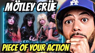 A WILD TIME!| FIRST TIME HEARING Mötley Crüe - Piece Of Your Action REACTION