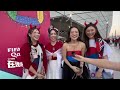 【在现场】卡塔尔世界杯2022 真能整活 韩国球迷动静结合花式应援 fifaworldcup2022 fans korea ronaldo qatar