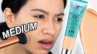 IT Cosmetics CC Oil-Free Matte Cream Wear Test (Medium) 12 Days of Foundation, Day 6