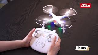 W10 2.4G RC 4CH DRONE WITH HD LIVE STREAMING CAMERA