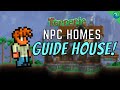 CUSTOM NPC HOME: GUIDE || Awesome Terraria Build Ideas || Terraria 1.4 Speedbuild