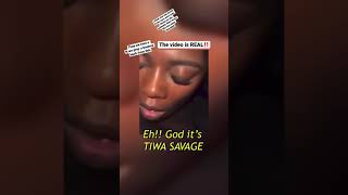 Tiwa Savage REAL sex tape!!😳..... It’ real I’v seen it #shorts #trending #tiwasavage#youtubeshorts