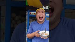 Makan bakso panas vs gorengan panas🔥