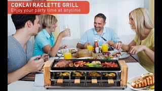 Hamilton Beach 8-Serving Raclette Electric Indoor Grill, Ideal " | Amazon Online Shopping |