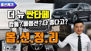 신형 싼타페 옵션 가이드 | 싼타페는 옵션 관계 없이 다 좋다고??? | 싼타페 전체 옵션 보기