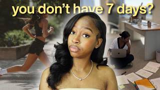 how to *actually* TRANSFORM your life in 7 days (using psychology)