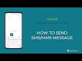 How to Send SMS/MMS message - Xiaomi [Android 11 - MIUI 12]
