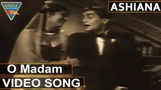Ashiana Hindi Movie || O Madam Video Song || Nargis, Raj Kapoor || Bollywood Video Songs