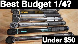 The Best Budget 1/4 Torque Wrench?