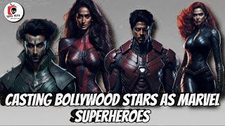 Bollywood Stars as Marvel Superheroes |  Indian Avengers