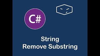 string remove substring in c#