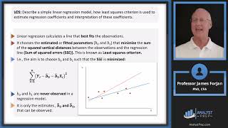 Simple Linear Regression – Part I (2025 CFA® Level I Exam – Quantitative Methods – LM 10)