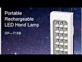 DP Rechargeable LED hand lamp light || How to repair torch / light #viral  @Motorwindings46