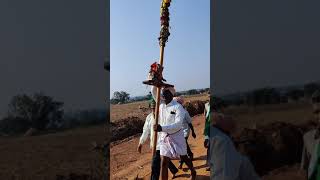 ಗರಗ ಮಡಿವಾಳಜ್ಜನ ಜಾತ್ರೆಯ ನಂದಿಕೋಲ‌‌ ಮೆರವಣಿಗೆ.