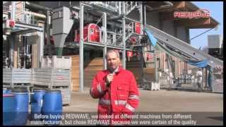 Sorting of WEEE by REDWAVE optical sorting machines