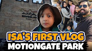 Isa's First Vlog ~ Motiongate Park | With Jazzy Vlogs