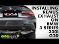 BMW 3 Series G20 330i Remus Exhaust Installation