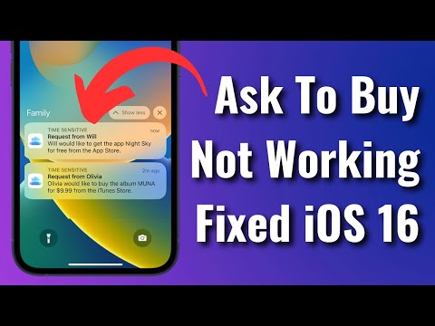 How To Fix Ask To Buy Not Working on iPhone  Fix Ask To Buy Notification Not Working