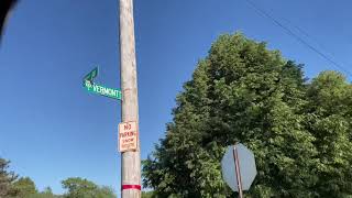 East Glen Park Gary, Indiana ~ 39th Avenue to 40th Avenue ~ Van Ride Tour Part #1
