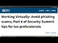Working Virtually: Avoid phishing scams; Part 4 of Security