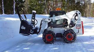 ボブキャット　除雪　スノーブロワー A300