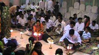 1.The lighting of lamps for the Navarathri celeberation by GSB Sabha UAE