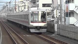 東急4000系 西武池袋線中村橋駅通過