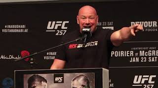UFC 257  Conor McGregor vs Dustin Poirier 2 Press Conference   Highlights