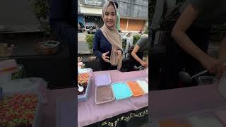 Kakaknya udah cantik cerdas pula jualan dissert projek sekolah